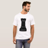 ルークのチェス駒 ハロウィン Tシャツ (正面フル)