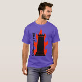 ルークを犠牲に 白 Tシャツ (正面フル)