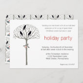 ルークアンドホリークリスマスカスタムパーティー招待状 招待状 (正面/裏面)