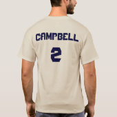 ルークスサッカー伯父 Tシャツ (裏面)