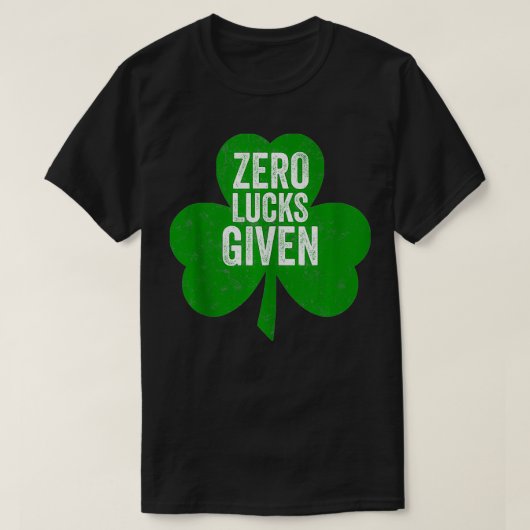 ルークス与えおもしろいSaint patricks day贈り物 Tシャツ (デザイン正面)