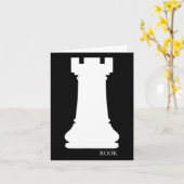 ルークチェスピースグループ衣装チェスクラブチェスボー カード (黄色い花)