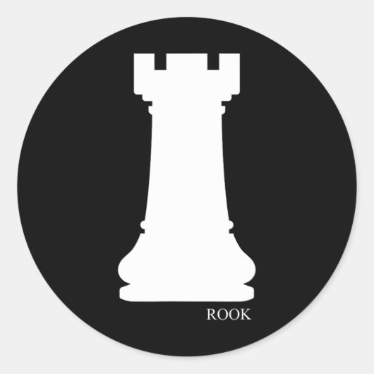 ルークチェスピースグループ衣装チェスクラブチェスボー ラウンドシール (正面)