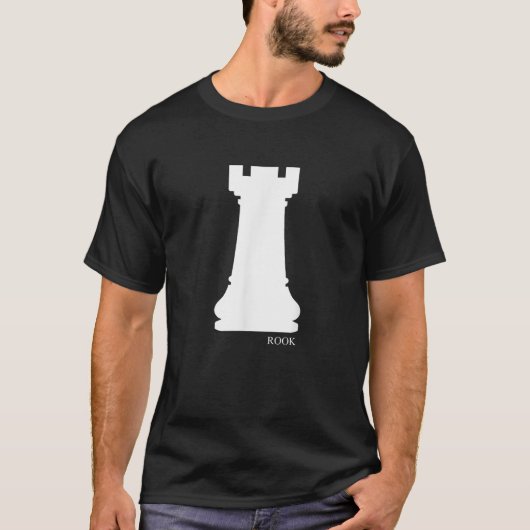 ルークチェスピースグループ衣装チェスクラブチェスボー Tシャツ (正面)