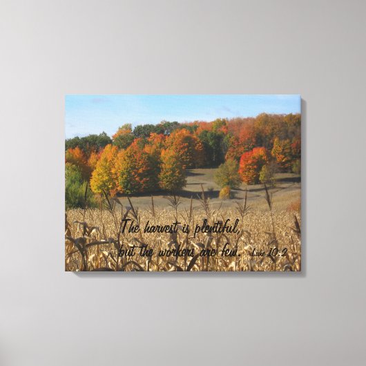 ルーク10:2引き伸ばしキャンバス印刷 キャンバスプリント (正面)