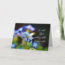 ルーク1:37神と共に不可能なものは何も