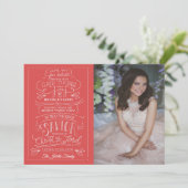 ルーク2-10-11通過クリスマスグリーティングカード 招待状 (スタンド正面)