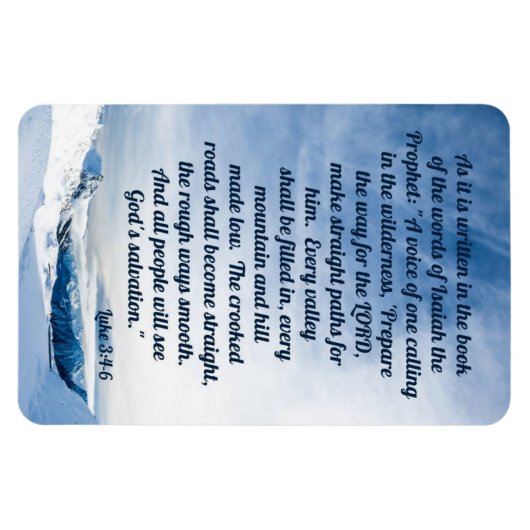 ルーク3:4-6 マグネット (横)