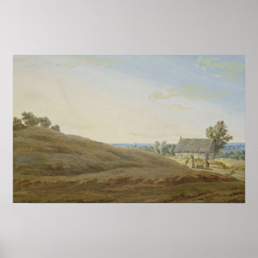 ルーゲンの井戸がある小屋 ポスター (正面)