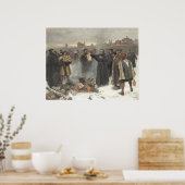 ルーサーがパパの牛を燃やす ポスター (キッチン)