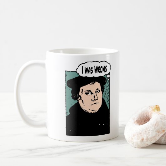 ルーサーの永遠の最後考え コーヒーマグカップ (ドーナツ)