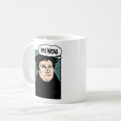 ルーサーの永遠の最後考え コーヒーマグカップ (正面左)