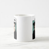 ルーサーの永遠の最後考え コーヒーマグカップ (中央)