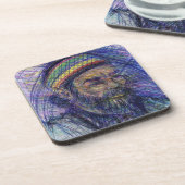 ルーサーハンプトンセルフポートレイト コースター (左側)