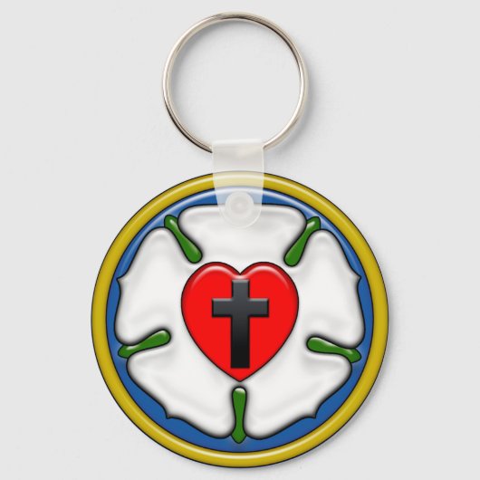 ルーサーバラエンボスルック キーホルダー (正面)