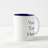 ルーサーバラエンボスルック ツートーンマグカップ (正面右)