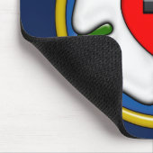 ルーサーバラエンボスルック マウスパッド (コーナー)