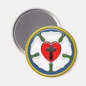 ルーサーバラエンボスルック マグネット (正面/裏面)