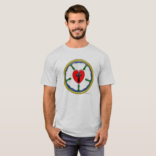ルーサーバラエンボスルック Tシャツ (正面フル)