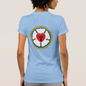 ルーサーバラエンボスルック Tシャツ (裏面)