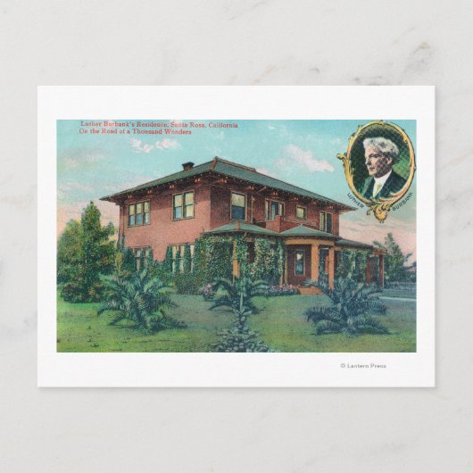 ルーサーバーバンクのレジデンスの外観 ポストカード (正面)