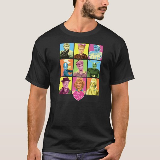 ルーシーが大好き顔 Tシャツ (正面)