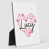 ルーシーが大好き フォトプラーク (側面)