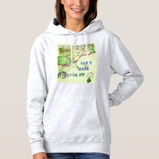 ルーシーとヘイゼル パーカ (正面)