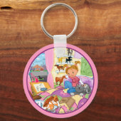 ルーシーのキーチェーン キーホルダー (正面)