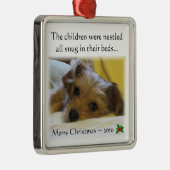 ルーシーのクリスマスのオーナメント2010年 メタルオーナメント (右)