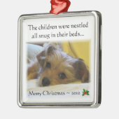 ルーシーのクリスマスのオーナメント2010年 メタルオーナメント (左)