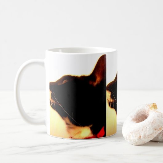 ルーシーのプロフィールマグ コーヒーマグカップ (ドーナツ)