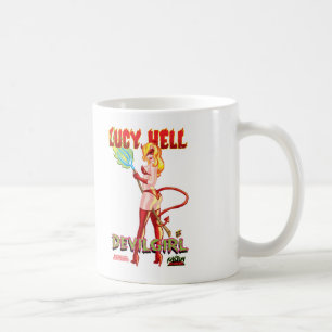 ルーシーの地獄、あなたの最も熱い飲料のためのDevilgirl! コーヒーマグカップ