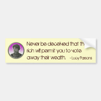 ルーシーの聖職者 バンパーステッカー