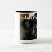 ルーシーは"球を遊ぼう!" マグ (中央)