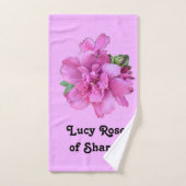 ルーシーバラタオルセット バスタオルセット (ハンドタオル)