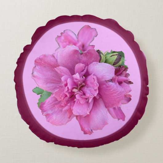 ルーシーバララウンドピロー ラウンドクッション (正面)