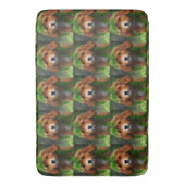 ルーシーラブラドールの子犬 バスマット (正面縦)