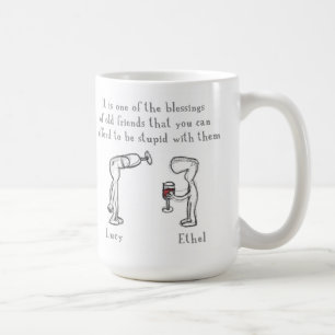 ルーシー及びEthel コーヒーマグカップ