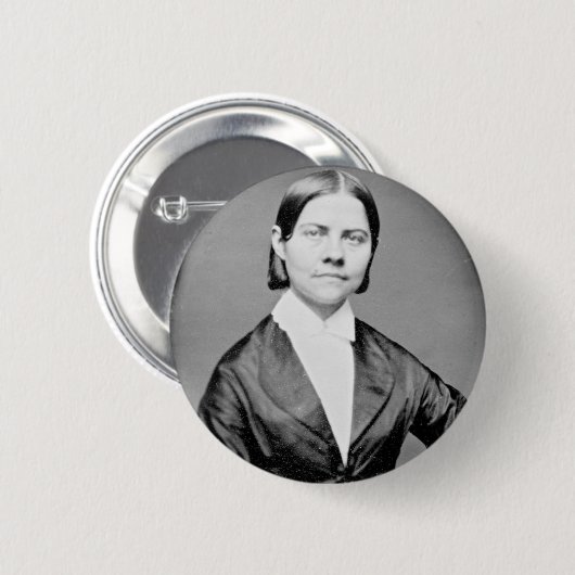 ルーシー石造りレディース人権の改革者選挙権 缶バッジ (正面&裏面)