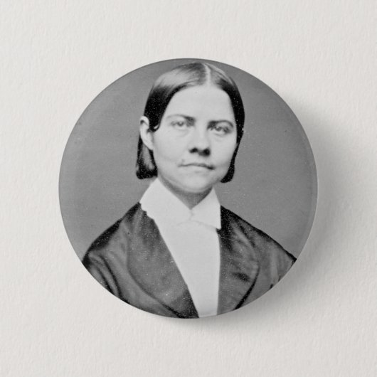 ルーシー石造りレディース人権の改革者選挙権 缶バッジ (正面)