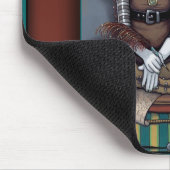 "ルーシー"の蒸気のパンクの気球の妖精の芸術のマウスパッド マウスパッド (コーナー)