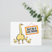 ルーシー・グージー ポストカード (スタンド正面)