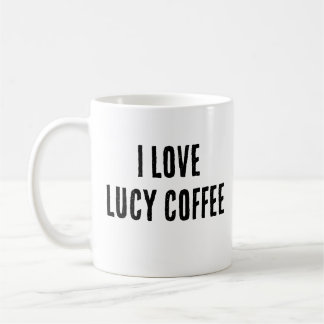 ルーシー・コーヒーマグが大好き コーヒーマグカップ