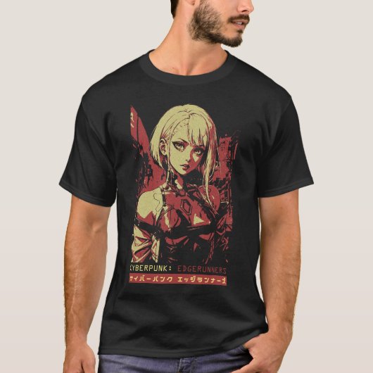 ルーシー サイバーパンク Tシャツ (正面)