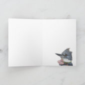 ルーシー・ザ・キングフィッシャーカード カード (内部)