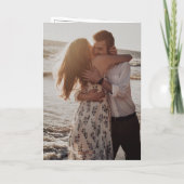 ルーシー・ブラック&ホワイトクラシック・ウェディング 招待状 (裏面)