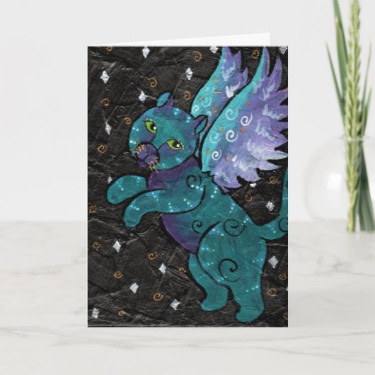 ルーシー-ペット哀悼カード カード (正面)