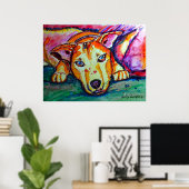 ルーシー・ポスター水平 ポスター (ホームオフィス)