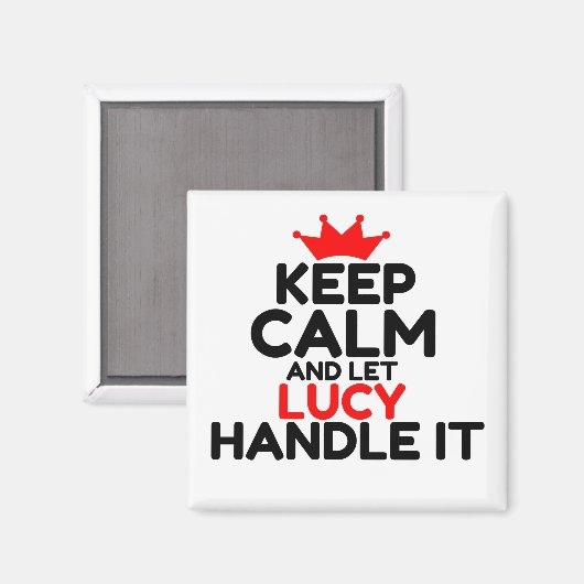 ルーシー マグネット (正面/裏面)